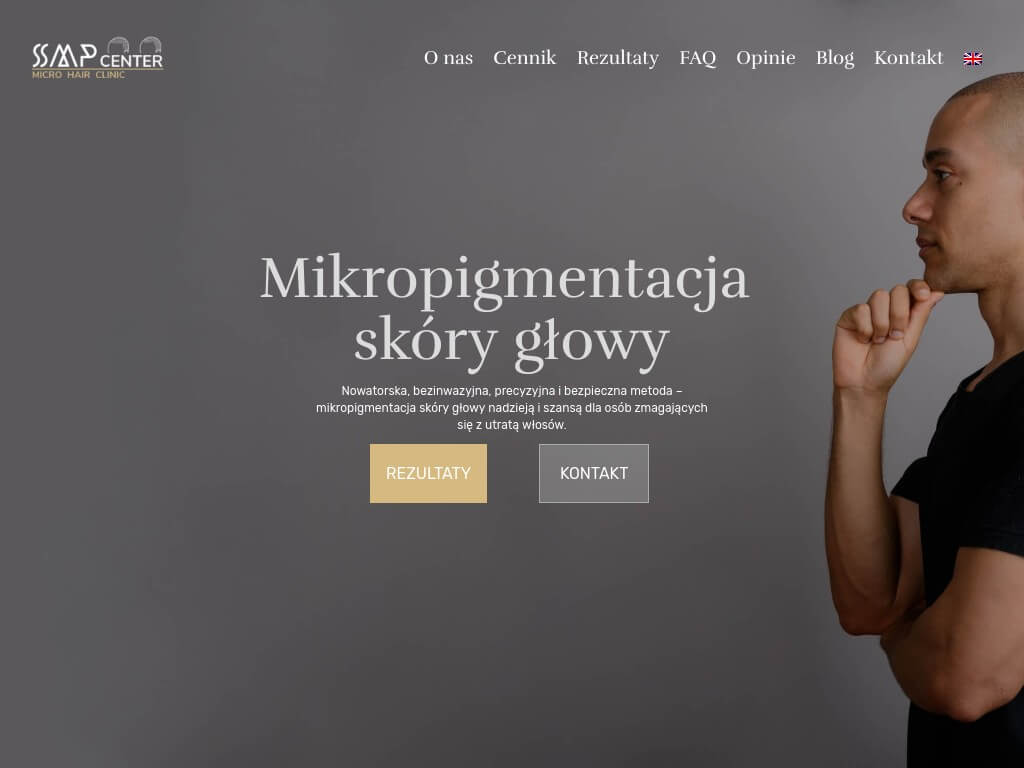 Mikropigmentacja włosów Gdańsk, Gdynia - Mikropigmentacja skóry głowy, medyczna